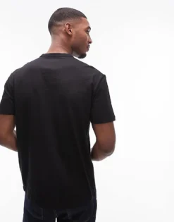 Tommy Jeans Colourful Crest Logo T-shirt In Black For Men -Tomeans Store 207795060 3