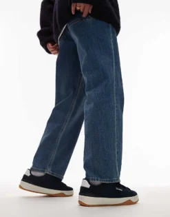 Tommy Jeans Skater Sneaker In Navy For Men Dark Night Navy -Tomeans Store 207795632 3