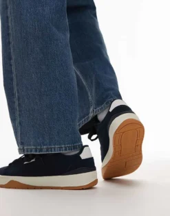 Tommy Jeans Skater Sneaker In Navy For Men Dark Night Navy -Tomeans Store 207795632 4