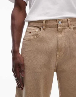 Tommy Jeans Carpenter Trousers In Beige For Men Relic Tan -Tomeans Store 207795784 5