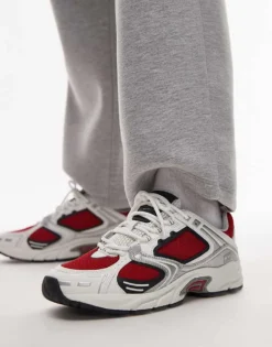 Tommy Jeans Archive 97 Trainers In Red For Men Sweet Cayenne -Tomeans Store 207796165 1 sweetcayenne 1