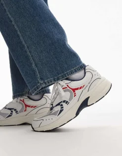 Tommy Jeans Archive 25 Trainers In Multi For Men Rwb -Tomeans Store 207796244 4