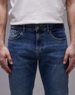 Tommy Jeans Scanton Slim Jeans In Medium Wash For Men Denim Medium -Tomeans Store 207796394 5