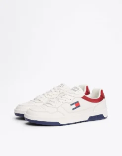 Tommy Jeans The Brooklyn Leather Cleat Trainers In White For Men -Tomeans Store 208061726 4
