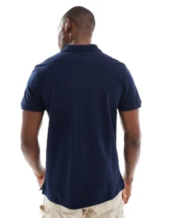 Tommy Jeans Slim Placket Polo In Blue For Men -Tomeans Store 208069034 4