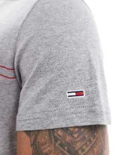 Tommy Jeans 2-pack Logo Slim T-shirts In Multi/black For Men -Tomeans Store 208154189 4